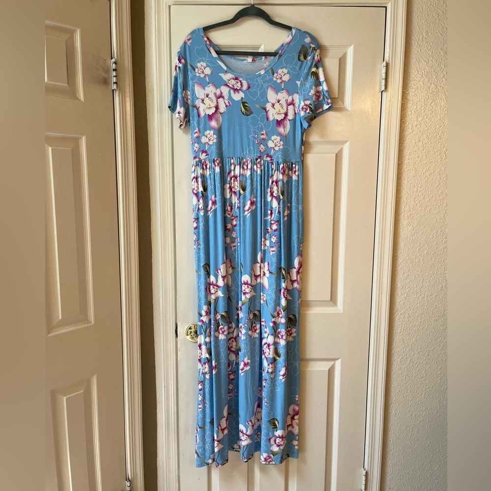 Floral maxi dress
